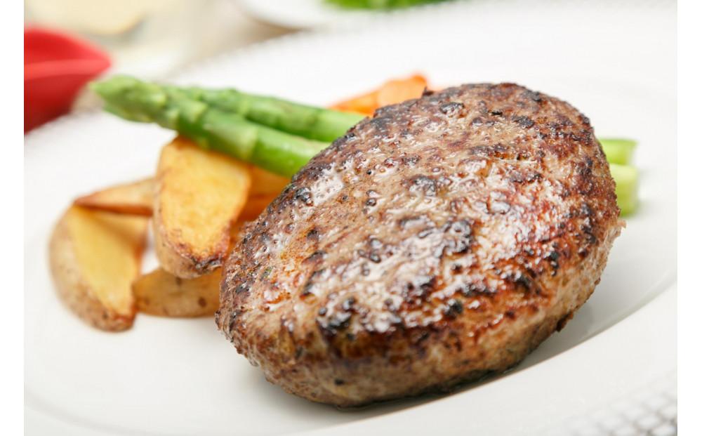 落合務監修 香味野菜と牛肉100％のハンバーグ130g×8個