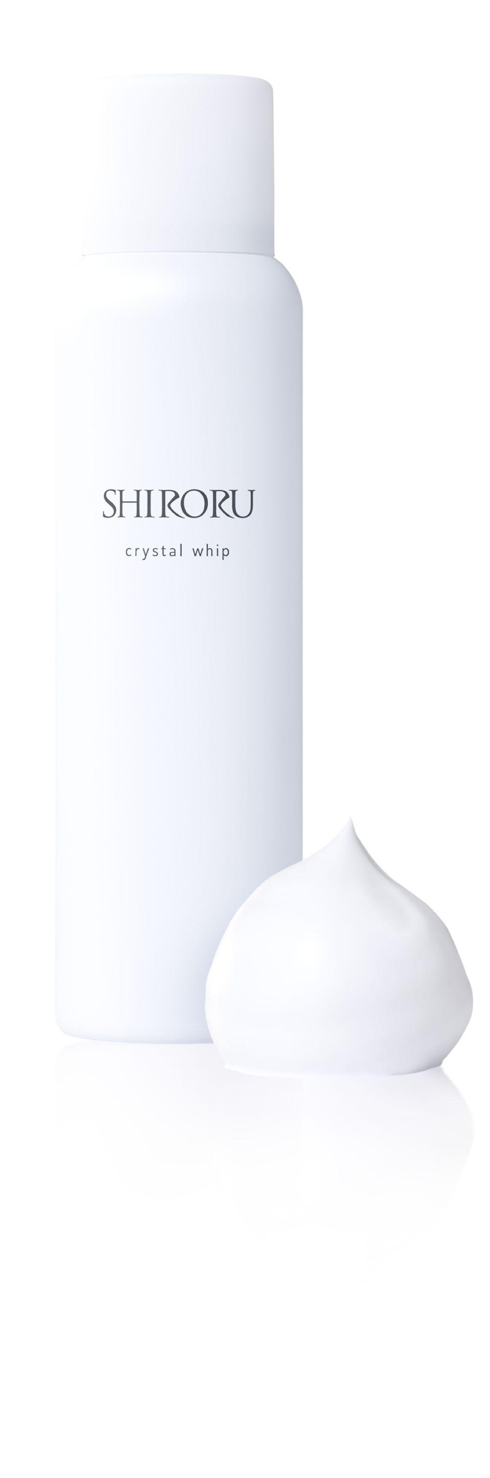 SHIRORU クリスタルホイップ 120g＜炭酸泡洗顔が毛穴・くすみ汚れを吸着＞