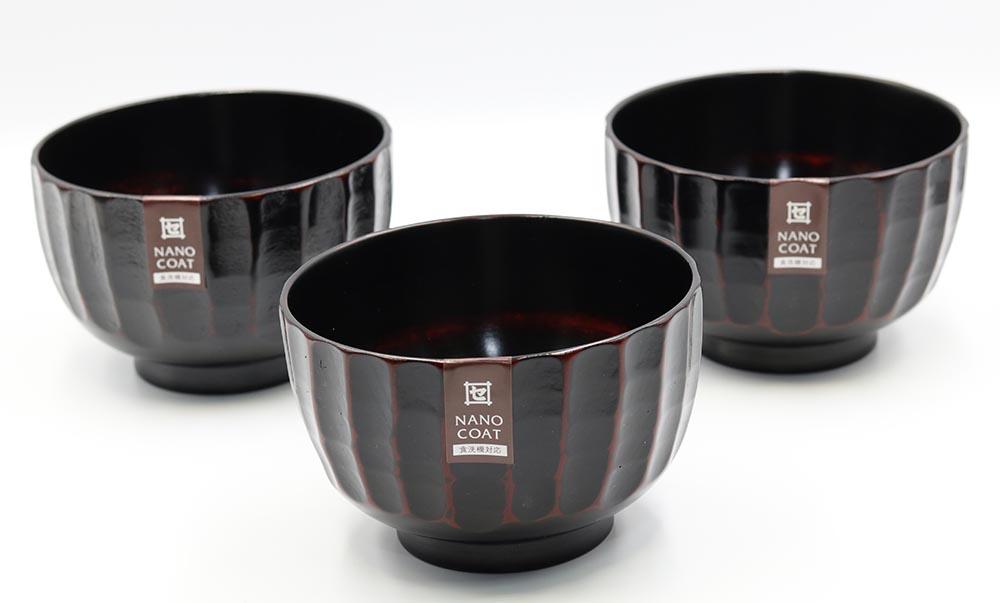 ◇かまくら汁椀&nbsp;曙&nbsp;3個入り【TN55】