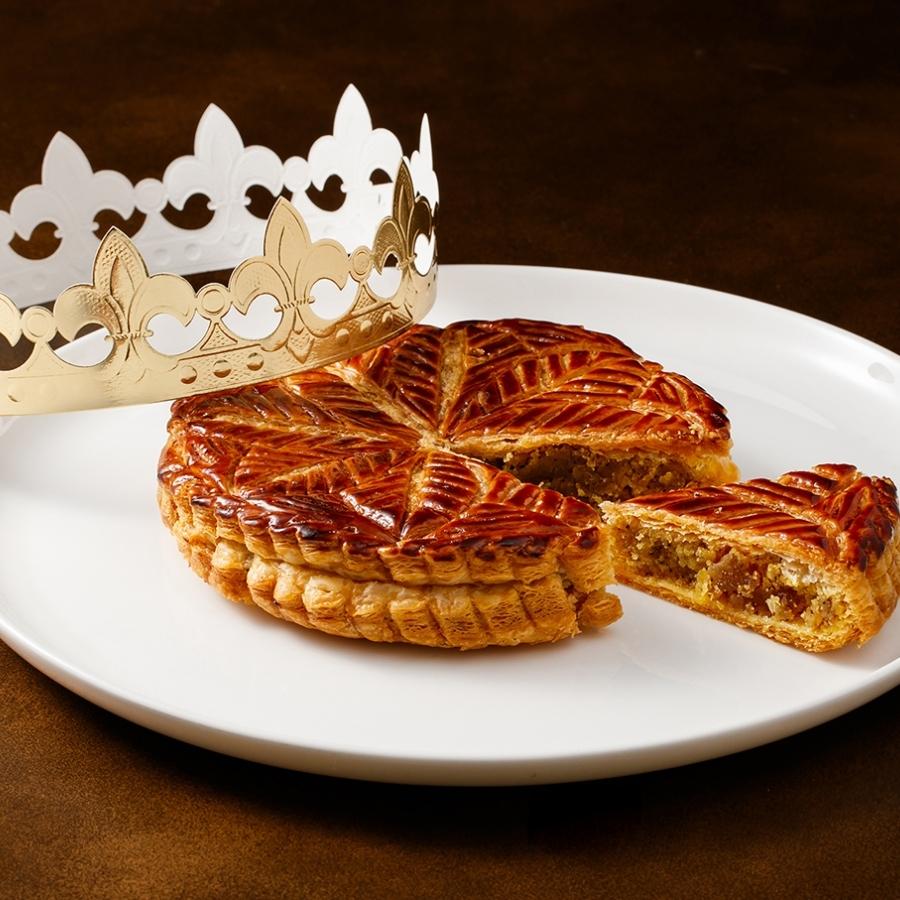 ガレット・デ・ロワ&nbsp;キャラメル&nbsp;ポム&nbsp;5号(15cm)&nbsp;ガレットデロワ&nbsp;フランスの伝統菓子&nbsp;アーモンドクリーム&nbsp;サクサクのパイ生地&nbsp;期間限定