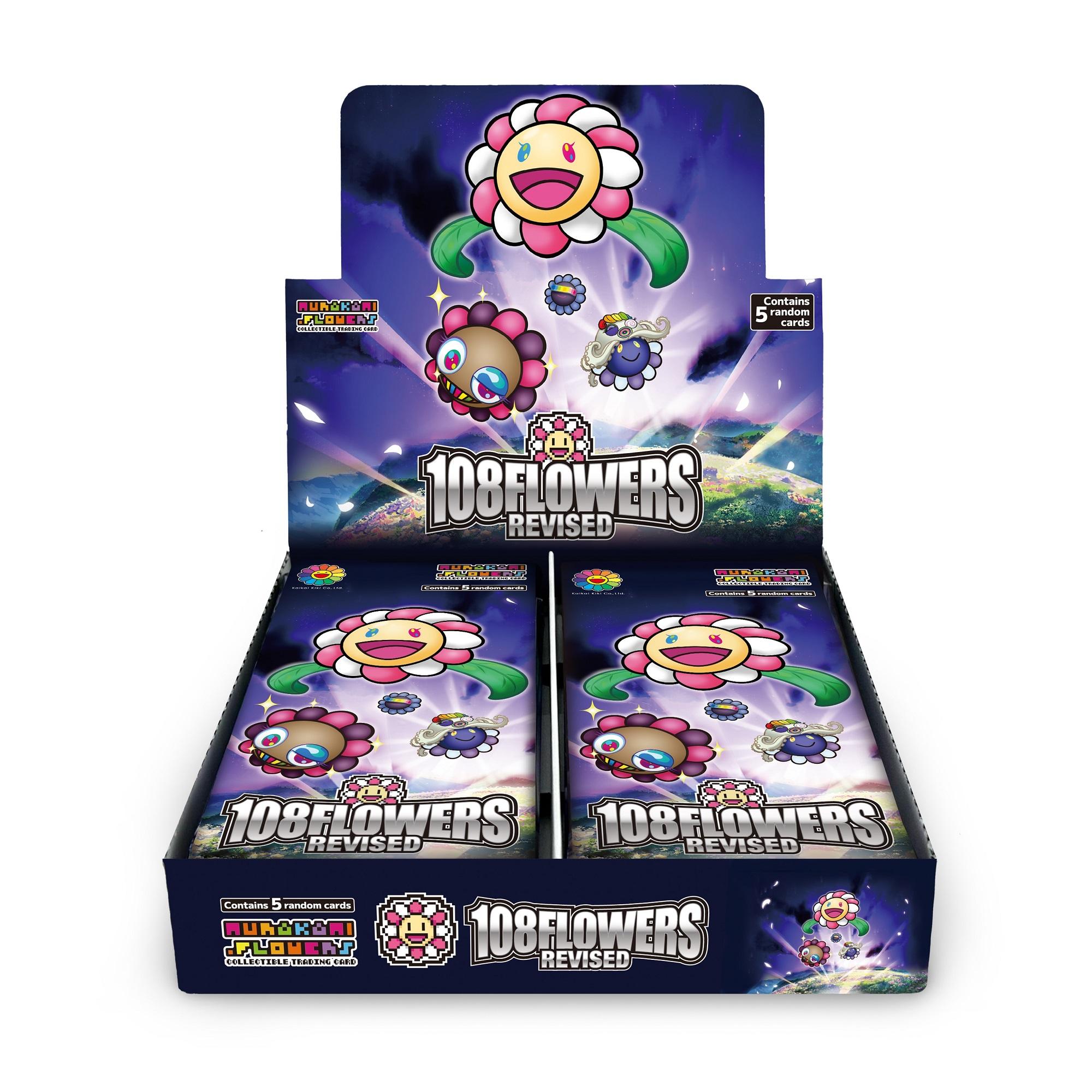 Murakami.Flowers Collectible Trading Card - 108 Flowers Revised（BOX）英語版 [  京都 アーティスト 村上隆 カイカイキキ トレーディングカード バトル ゲーム カード ふるさと納税 ] | JTBのふるさと納税サイト [ふるぽ]