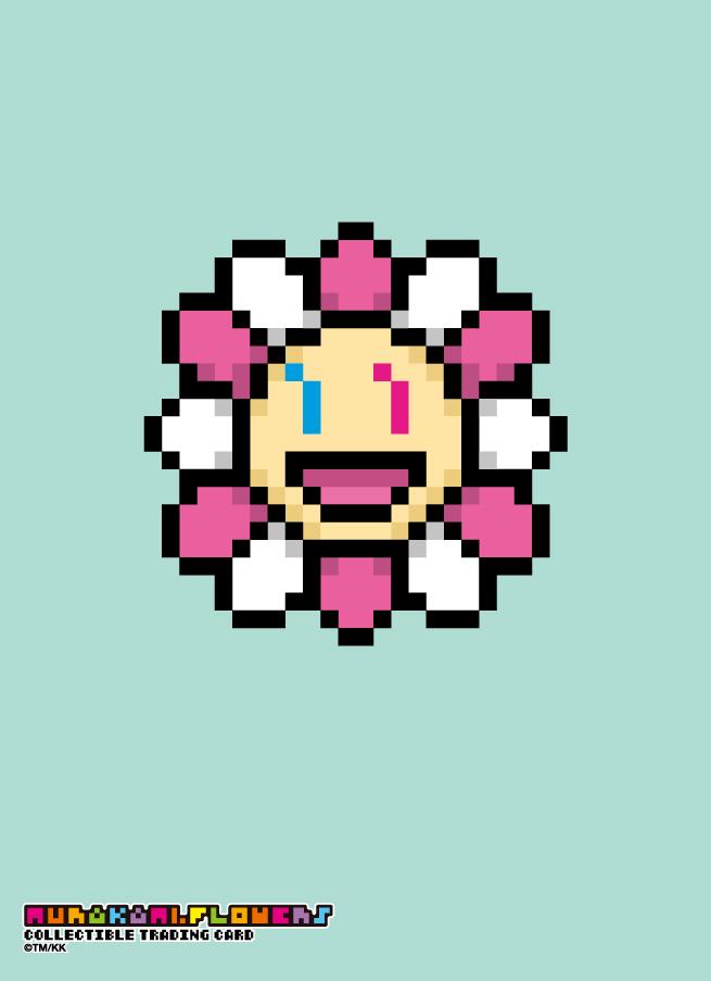 Murakami.Flowersトレカスリーブ&nbsp;「笑顔の女の子」ドットフラワーver.&nbsp;[&nbsp;京都&nbsp;アーティスト&nbsp;村上隆&nbsp;カイカイキキ&nbsp;トレーディングカード&nbsp;バトル&nbsp;ゲーム&nbsp;カード&nbsp;スリーブ&nbsp;ふるさと納税&nbsp;]