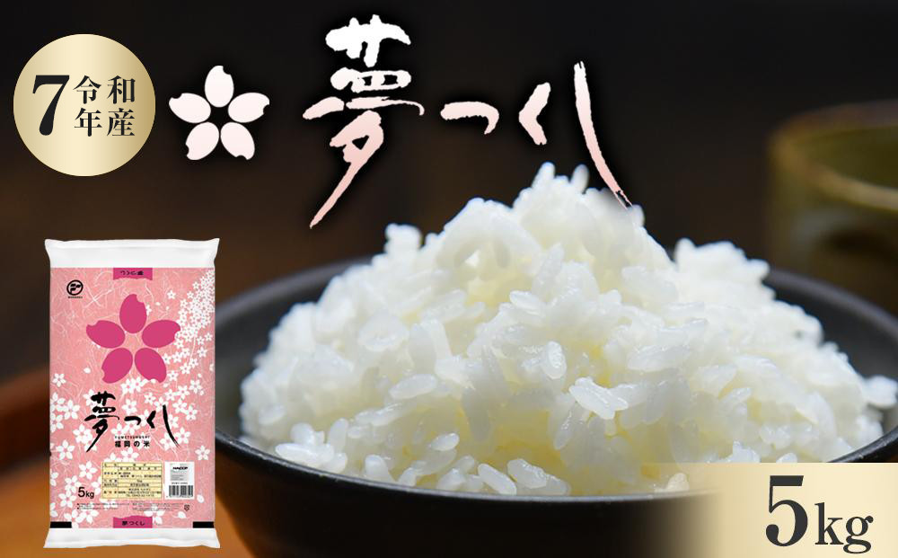 【令和7年産】福岡県産&nbsp;米&nbsp;夢つくし&nbsp;5kg&nbsp;×&nbsp;1袋&nbsp;|&nbsp;お米&nbsp;こめ&nbsp;コメ&nbsp;白米&nbsp;精米&nbsp;ライス&nbsp;ブランド米&nbsp;令和7年&nbsp;お取り寄せ&nbsp;美味しい&nbsp;おいしい&nbsp;ご飯&nbsp;ごはん&nbsp;料理&nbsp;調理&nbsp;人気&nbsp;おすすめ&nbsp;小分け&nbsp;福岡県&nbsp;大川市
