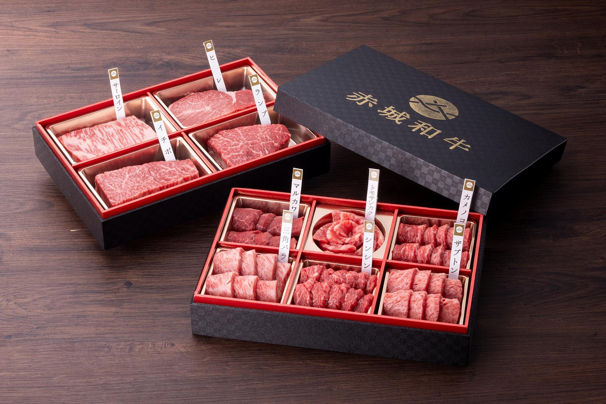 赤城和牛　肉づくし二段重