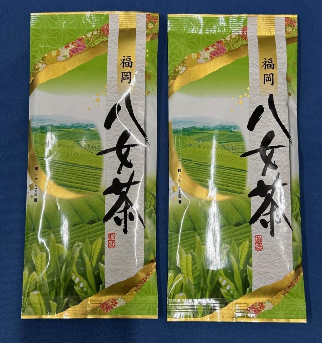 【定期便3回】八女茶　煎茶セット　100g×2袋