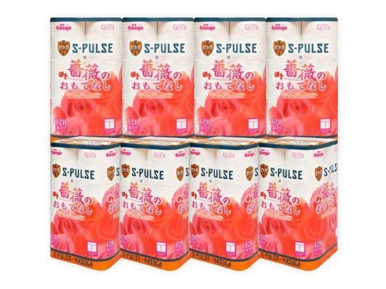 寄付が清水エスパルスを応援！！&nbsp;薔薇のおもてなしトイレットペーパー&nbsp;ダブル&nbsp;25m&nbsp;12ロール&nbsp;x&nbsp;16パック&nbsp;計192ロール&nbsp;香り付き&nbsp;再生紙100％&nbsp;限定&nbsp;&nbsp;清水エスパルス&nbsp;×&nbsp;&nbsp;薔薇のおもてなしトイレットペーパー&nbsp;ダブル日用品&nbsp;消耗品&nbsp;防災&nbsp;備蓄&nbsp;&nbsp;コスパ&nbsp;ランキング◆