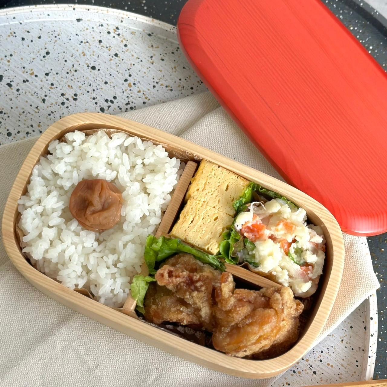 紀州塗り&nbsp;食洗機対応&nbsp;くりぬき弁当箱&nbsp;チェリーピンク&nbsp;ランチボックス&nbsp;お弁当&nbsp;かわいい&nbsp;弁当女子&nbsp;弁当男子