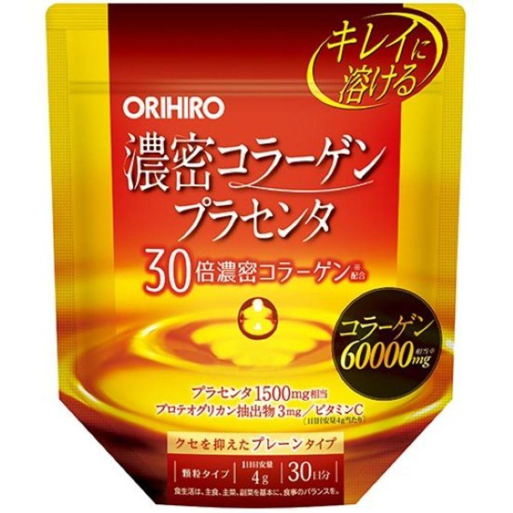 オリヒロ 濃密コラーゲンプラセンタ 120g 30日分 30倍濃密コラーゲン 2個