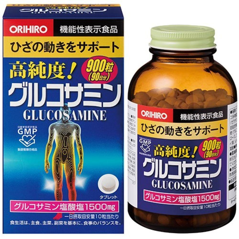 オリヒロ 機能性表示食品 高純度 グルコサミン粒徳用 90日分