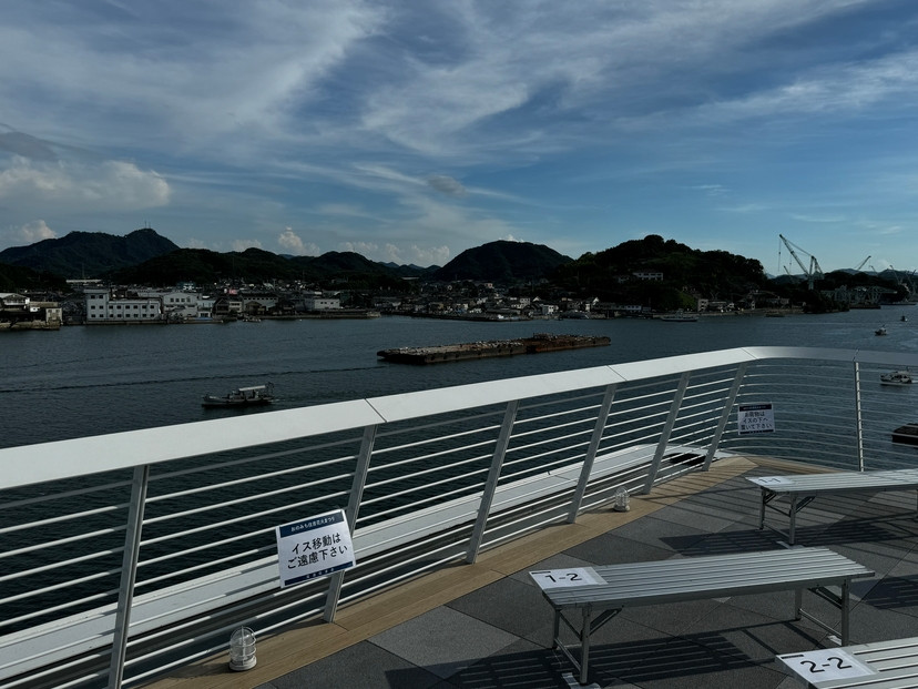 おのみち住吉花火まつり　花火応援席屋上ベンチ席（最大４名様分）