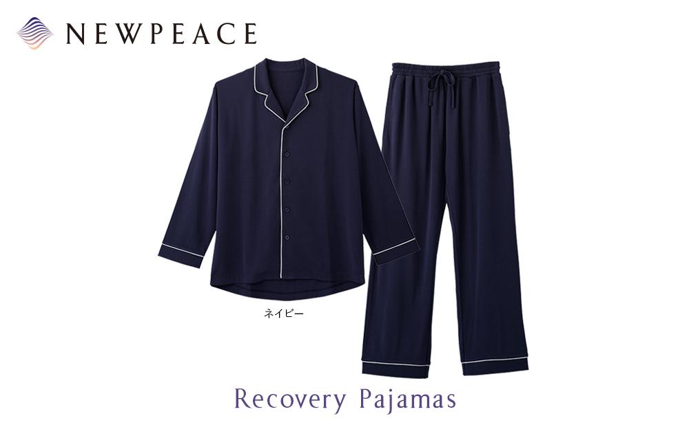 【ネイビーMサイズ】NEWPEACE Recovery Pajamas Set （Long）