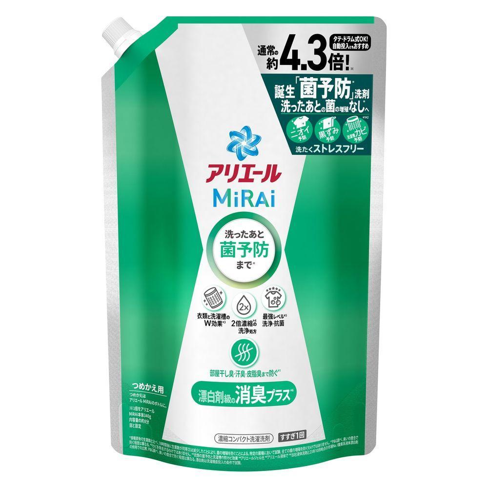 アリエールミライ 消臭プラス 詰め替え1.22Kg 6個セット
