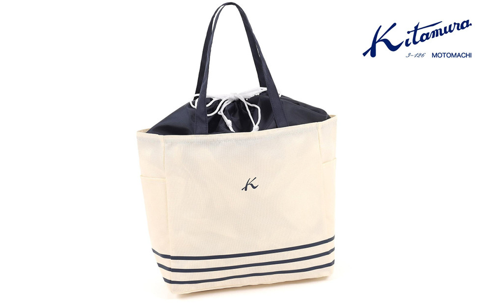横浜市資源循環局×キタムラ オリジナルマイバッグ(BN0011)アイボリー〈キタムラ〉