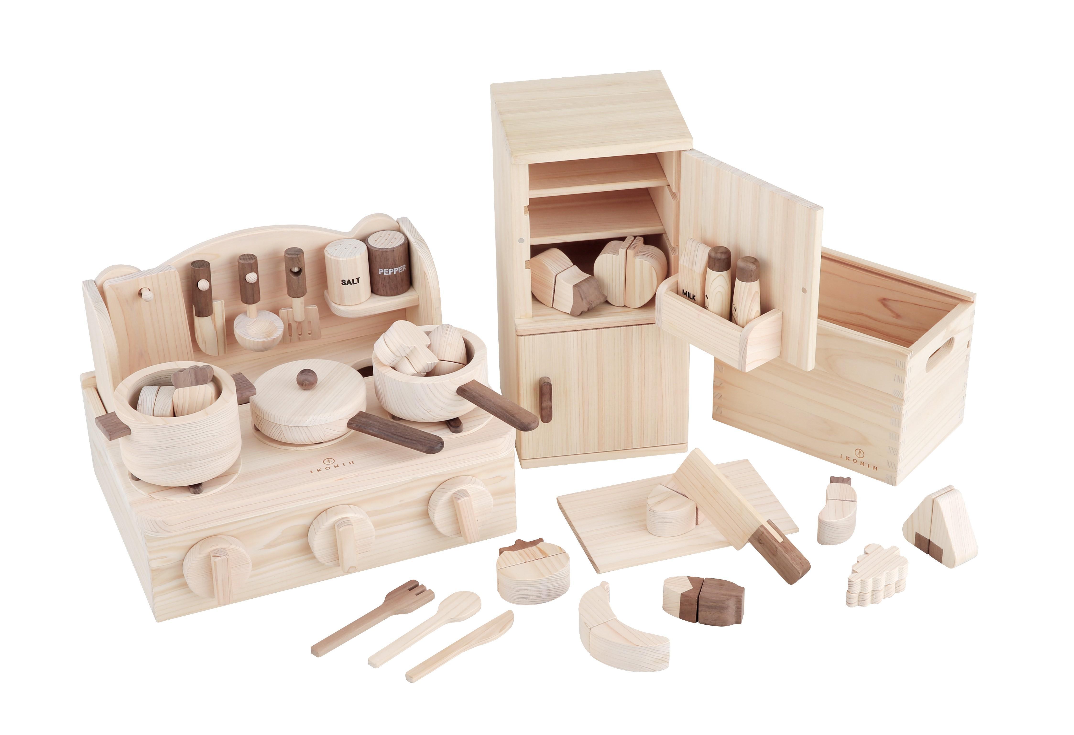 国産檜 おもちゃ IKONIH／アイコニー クッキングセット