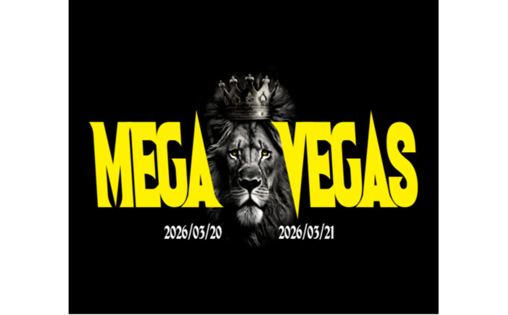 「MEGA&nbsp;VEGAS&nbsp;2026」3/20(金・祝)～21(土)　2DAY