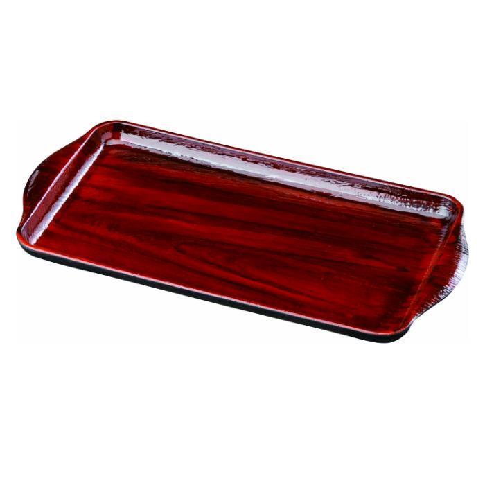 木彫コーヒートレー&nbsp;PC&nbsp;39cm&nbsp;黒潮両面杢【YG17】