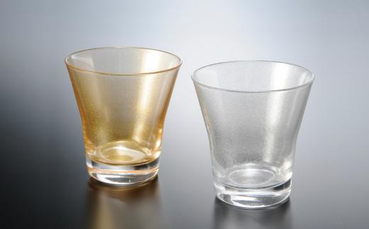 紀州漆器&nbsp;フリーグラス&nbsp;涼金&nbsp;涼銀&nbsp;ペア【YG54】