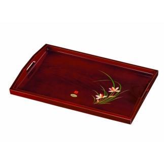 長手盆&nbsp;木製&nbsp;尺六&nbsp;48cm&nbsp;春ラン【YG409】