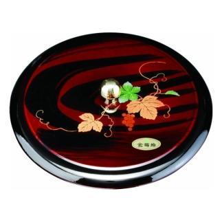 菓子器&nbsp;6.0寸&nbsp;杢目ツタ【YG91】