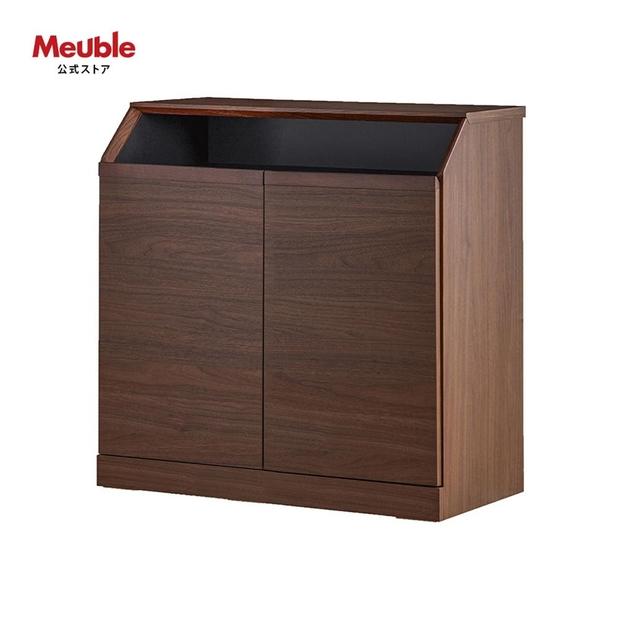 it&nbsp;イット&nbsp;80cm&nbsp;サイドボード&nbsp;＜ブラウン＞&nbsp;【モーブル】【大川家具】