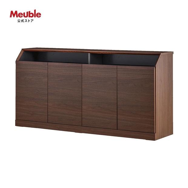 it&nbsp;イット&nbsp;160cm&nbsp;サイドボード&nbsp;＜ブラウン＞&nbsp;【モーブル】【大川家具】