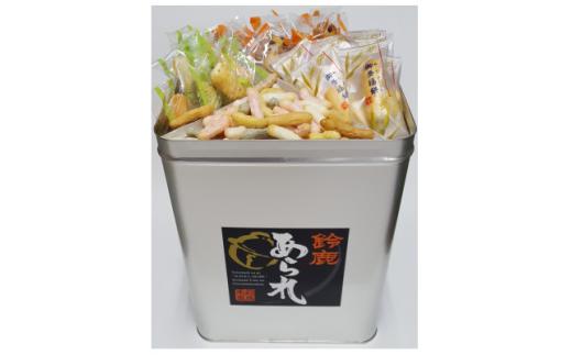 鈴鹿あられ　4種詰合せ一斗缶
