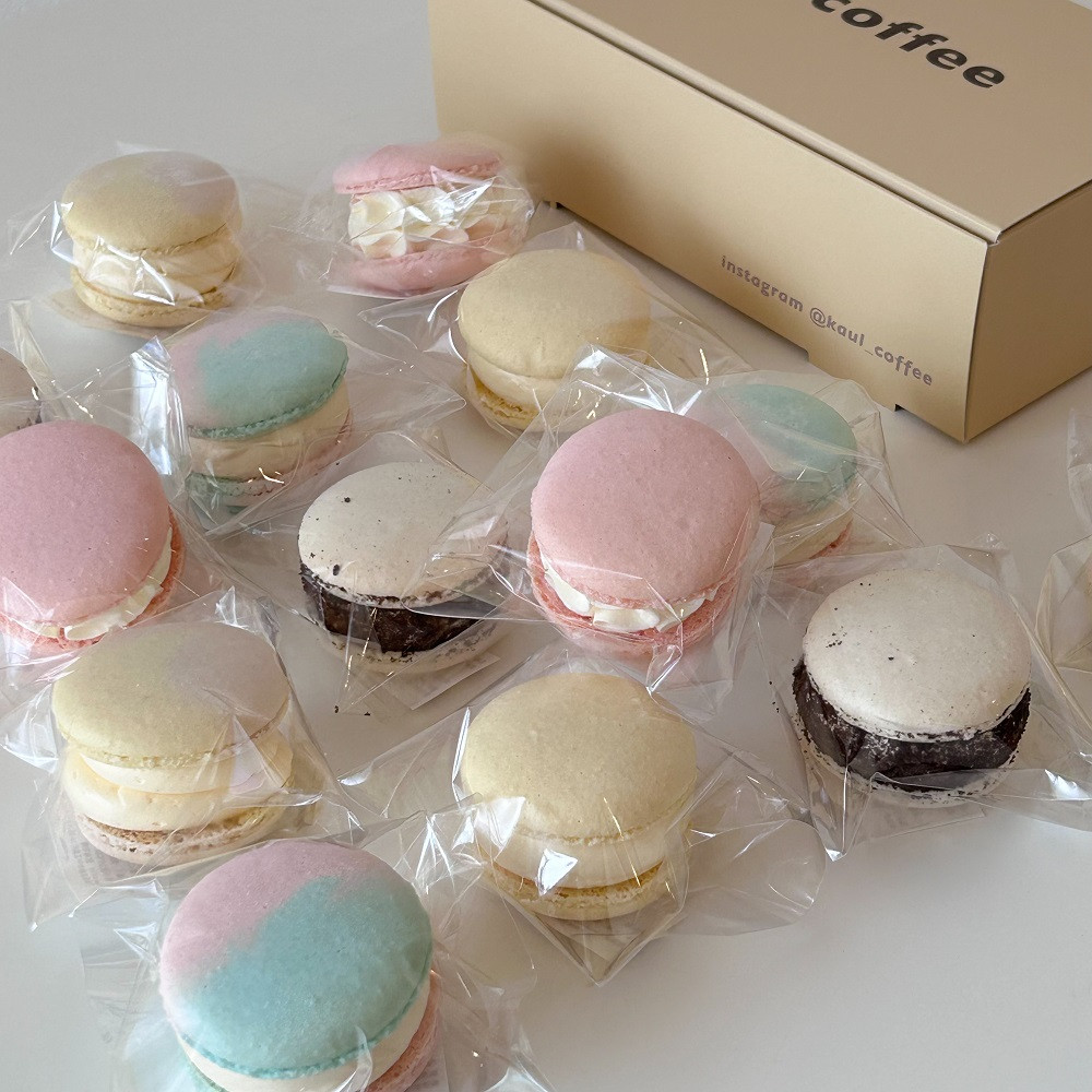 鈴鹿市＜トゥンカロン＞kaul coffee(カウルコーヒー)のマカロン16個セット