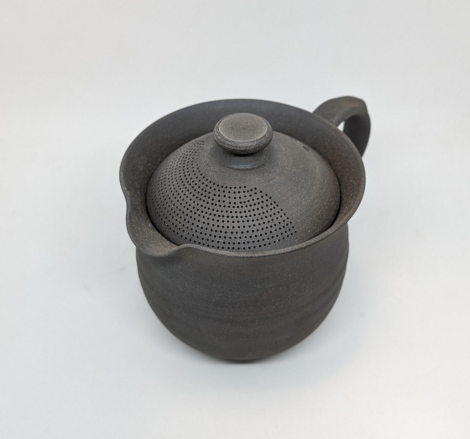 マイティーポット&nbsp;S&nbsp;焼き締めブラック