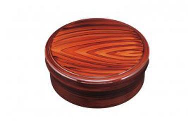 紀州漆器&nbsp;茶櫃&nbsp;紀州木目塗&nbsp;約32cm&nbsp;［YS31］