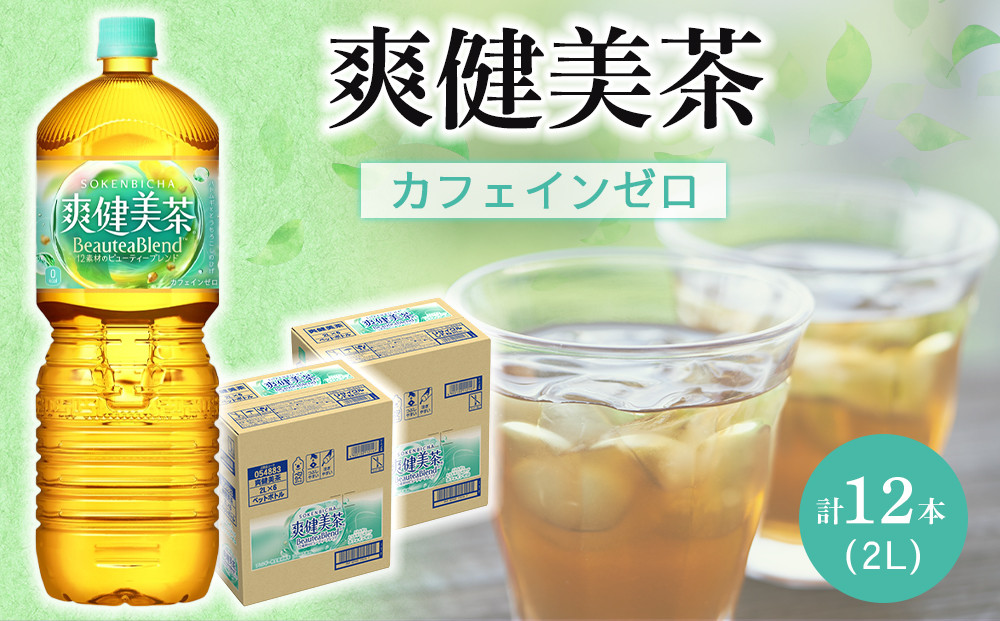 コカ・コーラ 爽健美茶 2L 6本×2ケース 計12本