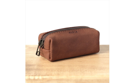 【色/ブラウン】&nbsp;tren(トレン)&nbsp;ミニポーチ&nbsp;本革&nbsp;レザー【&nbsp;TowaRe:［トワリ］&nbsp;本革&nbsp;レザー&nbsp;お中元&nbsp;お歳暮&nbsp;大阪府&nbsp;門真市&nbsp;】