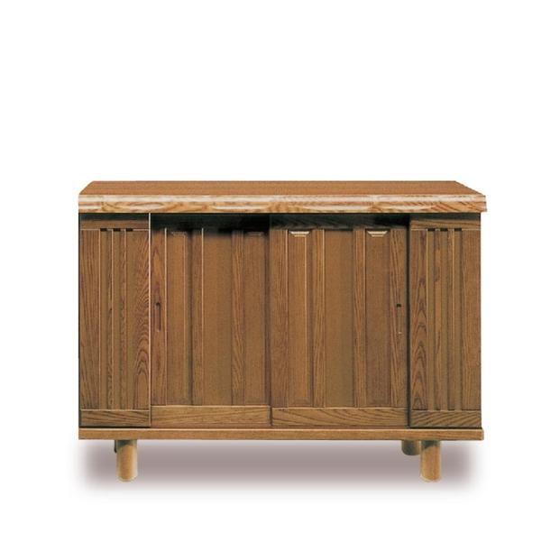 大川家具　シューズボックス　光林1400L　幅140cm&nbsp;&nbsp;靴箱&nbsp;収納