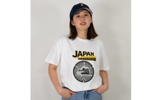 阪神甲子園球場 マンホールTシャツ 白 Mサイズ