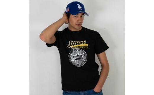 阪神甲子園球場 マンホールTシャツ 黒 Lサイズ