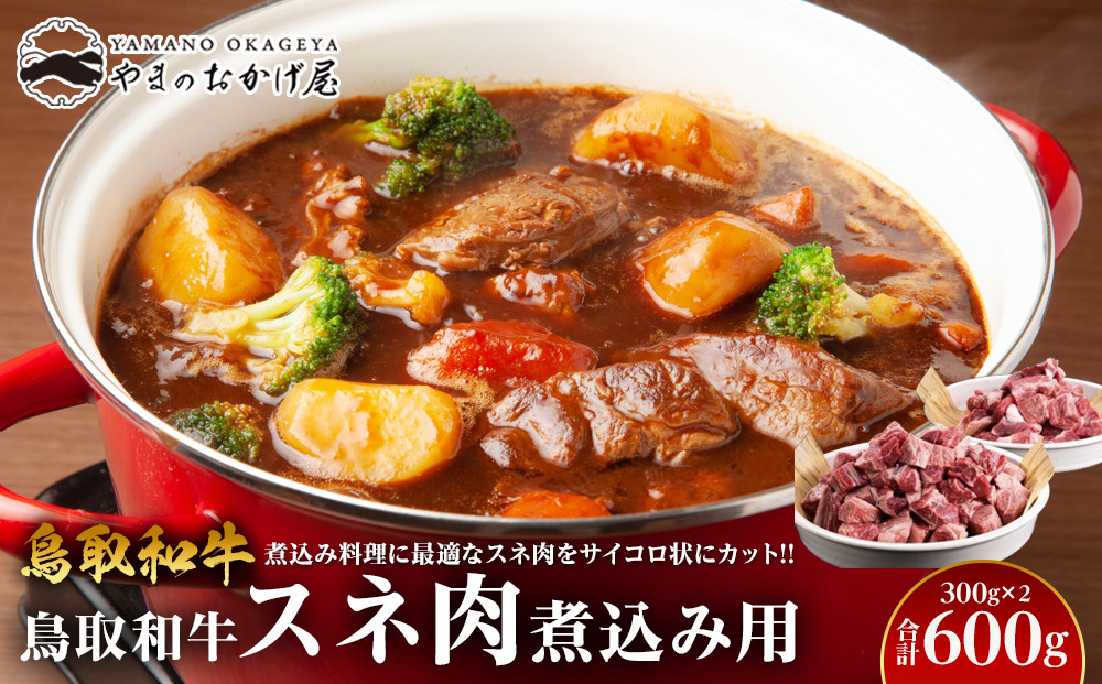 70.鳥取和牛　スネ肉煮込み用　300g×2パック