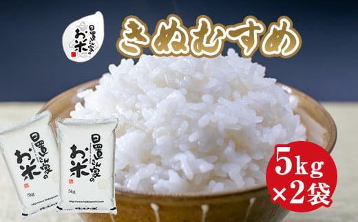 176.日置さん家のお米「きぬむすめ」5kg×2袋【無洗米・2025年産】【米&nbsp;新米&nbsp;ブランド米&nbsp;鳥取県産&nbsp;ごはん&nbsp;白米&nbsp;おにぎり&nbsp;弁当&nbsp;2025年産&nbsp;きぬむすめ&nbsp;こめ&nbsp;鳥取&nbsp;国産】