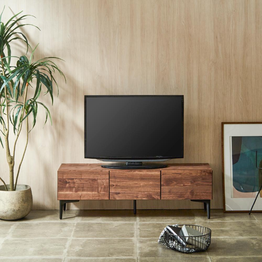 テレビボード&nbsp;【フィスバ&nbsp;120&nbsp;ローボード】&nbsp;ブラウン