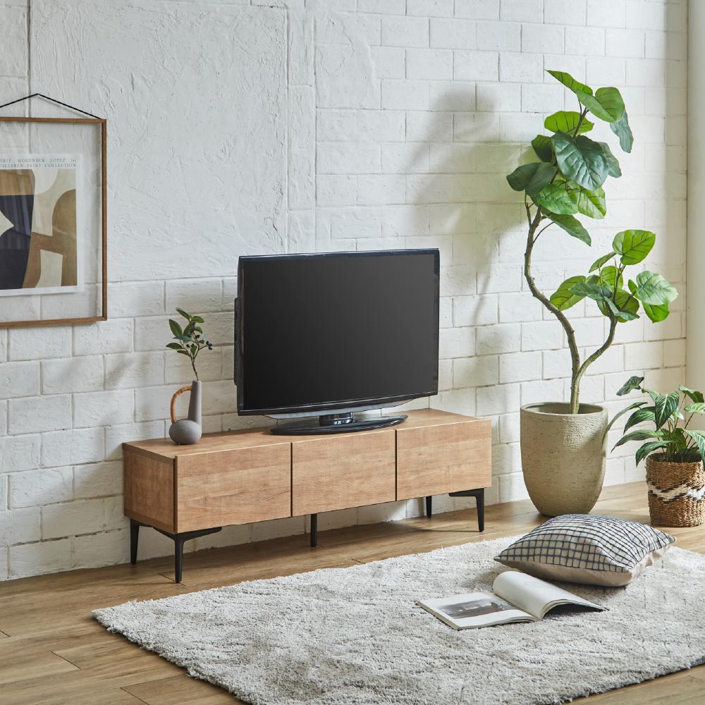 テレビボード&nbsp;【フィスバ&nbsp;120&nbsp;ローボード】&nbsp;ナチュラル