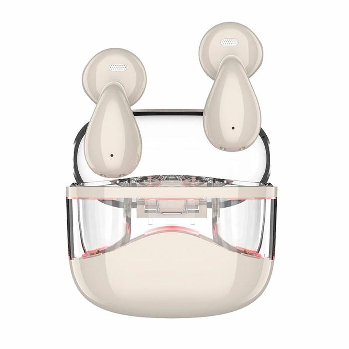 完全ワイヤレスイヤホン＜ベージュ＞Bluetooth&nbsp;5.4&nbsp;遅延ゼロ&nbsp;インナーイヤー型&nbsp;TWSワイヤレスヘッドセット&nbsp;開放感抜群&nbsp;片耳&nbsp;両耳&nbsp;クリア通話&nbsp;瞬時接続&nbsp;200mAh充電ケース&nbsp;マイク内蔵&nbsp;ハンズフリー通話&nbsp;Type‐C急速充電&nbsp;iPhone16/iPad多機種対応&nbsp;90日安心保証付き&nbsp;日本語取扱説明書