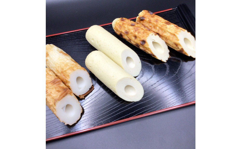 とうふちくわ＆鯛ちくわ8本セット&nbsp;(蒸し3本＆焼き3本＆鯛2本)【かろや商店】(ふるさと物産館)