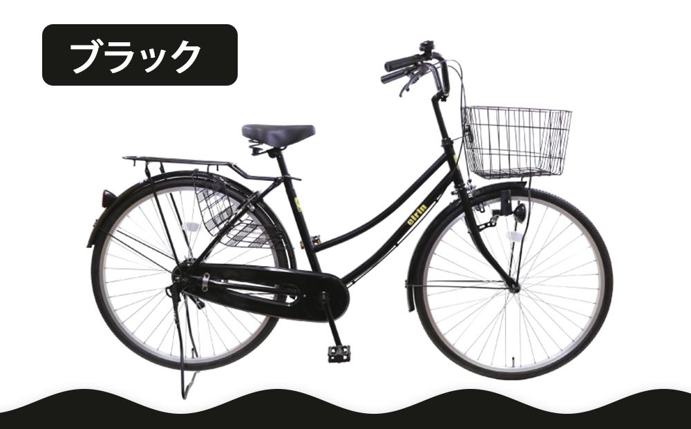 【エイリン】【組立済み発送】＜色選択可能＞ファミリーサイクル26型 BD26E［ 京都 自転車専門店 完成車でお届け 26インチ ファミリー サイクル 人気 おすすめ 自転車 ママチャリ 街乗り スポーツ アウトドア ギフト 通販 送料無料 ふるさと納税 ］【ブラック】