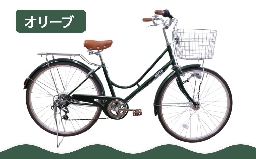 【エイリン】【組立済み発送】＜色選択可能＞ファミリーサイクル26型&nbsp;KN266NROL［&nbsp;京都&nbsp;自転車専門店&nbsp;完成車でお届け&nbsp;26インチ&nbsp;ファミリー&nbsp;サイクル&nbsp;人気&nbsp;おすすめ&nbsp;自転車&nbsp;ママチャリ&nbsp;街乗り&nbsp;スポーツ&nbsp;アウトドア&nbsp;ギフト&nbsp;通販&nbsp;送料無料&nbsp;ふるさと納税&nbsp;］【オリーブ】