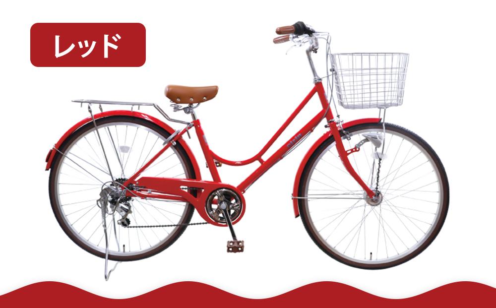 【エイリン】【組立済み発送】＜色選択可能＞ファミリーサイクル26型&nbsp;KN266NROL［&nbsp;京都&nbsp;自転車専門店&nbsp;完成車でお届け&nbsp;26インチ&nbsp;ファミリー&nbsp;サイクル&nbsp;人気&nbsp;おすすめ&nbsp;自転車&nbsp;ママチャリ&nbsp;街乗り&nbsp;スポーツ&nbsp;アウトドア&nbsp;ギフト&nbsp;通販&nbsp;送料無料&nbsp;ふるさと納税&nbsp;］【レッド】