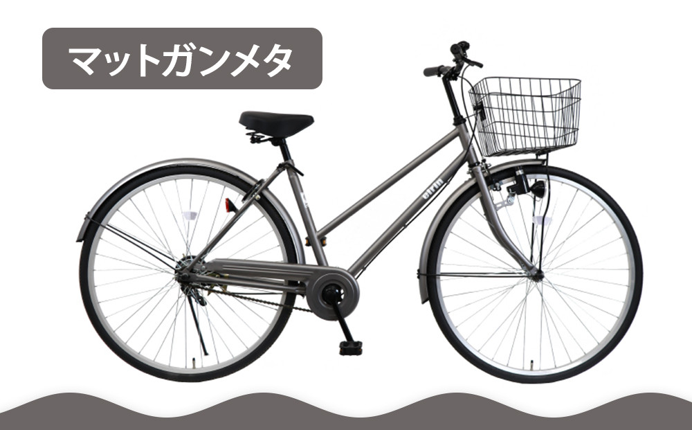 【エイリン】【組立済み発送】＜色選択可能＞シティサイクル27型&nbsp;SW27E［&nbsp;京都&nbsp;自転車専門店&nbsp;完成車でお届け&nbsp;27インチ&nbsp;シティ&nbsp;サイクル&nbsp;スポーティー&nbsp;タイプ&nbsp;おしゃれ&nbsp;人気&nbsp;おすすめ&nbsp;自転車&nbsp;街乗り&nbsp;スポーツ&nbsp;アウトドア&nbsp;ギフト&nbsp;通販&nbsp;送料無料&nbsp;ふるさと納税&nbsp;］【マットガンメタ】