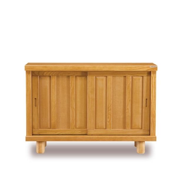 大川家具　シューズボックス　和光1300L　幅130cm&nbsp;&nbsp;靴箱&nbsp;収納