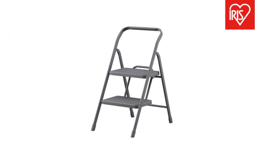 折りたたみステップ２段&nbsp;&nbsp;OSU-2R&nbsp;ダークグレー