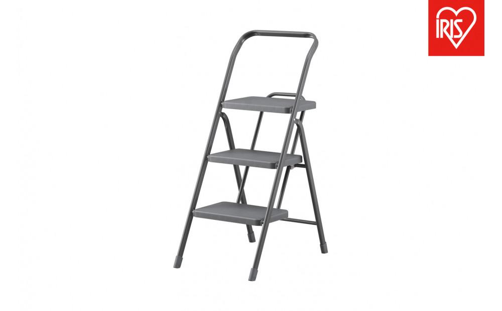 折りたたみステップ３段&nbsp;&nbsp;OSU-3R&nbsp;ダークグレー