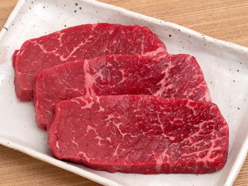 鳥取和牛&nbsp;ももステーキ&nbsp;約450g&nbsp;(&nbsp;約150g×3枚&nbsp;)