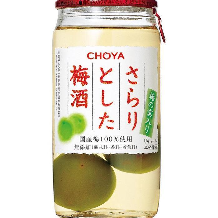 The&nbsp;CHOYA&nbsp;さらりとした梅酒(梅の実入り)&nbsp;160ml×30本&nbsp;［MG85］