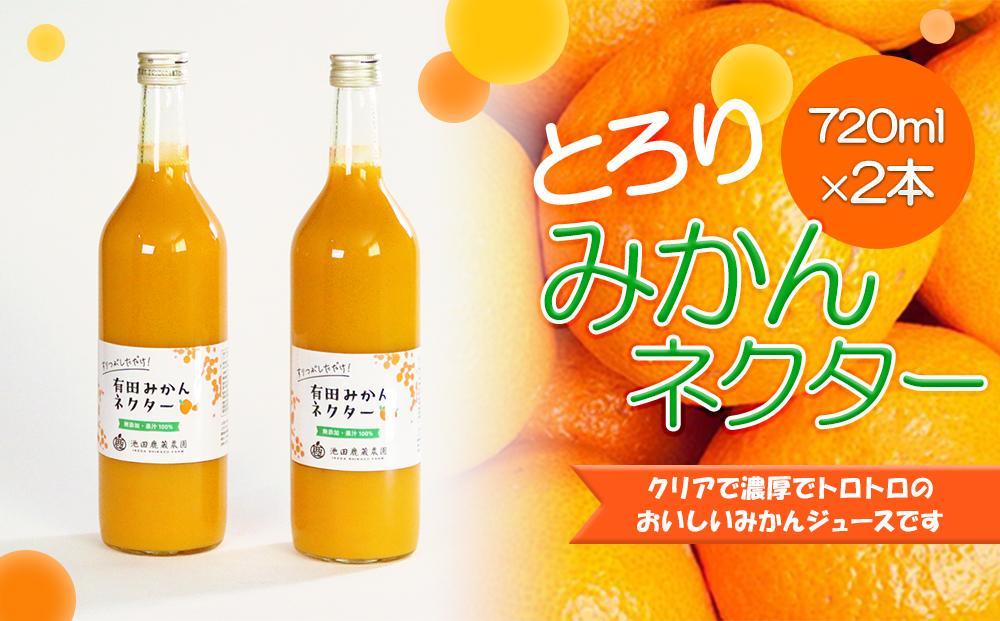 とろり みかんネクター 720ml×2本［IKE225］
